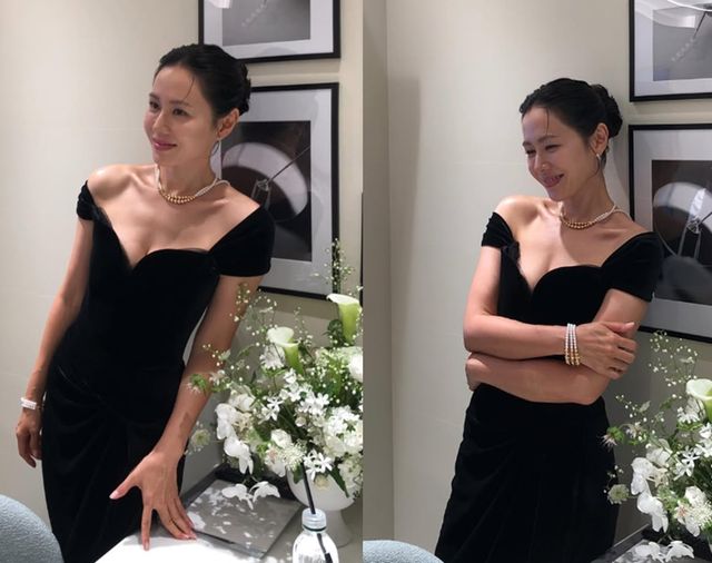 스타일링 논란 잠재웠다…손예진 "사진 무슨 일" 본인도 깜짝, 여전한 레전드 미모 [엑's 이슈]